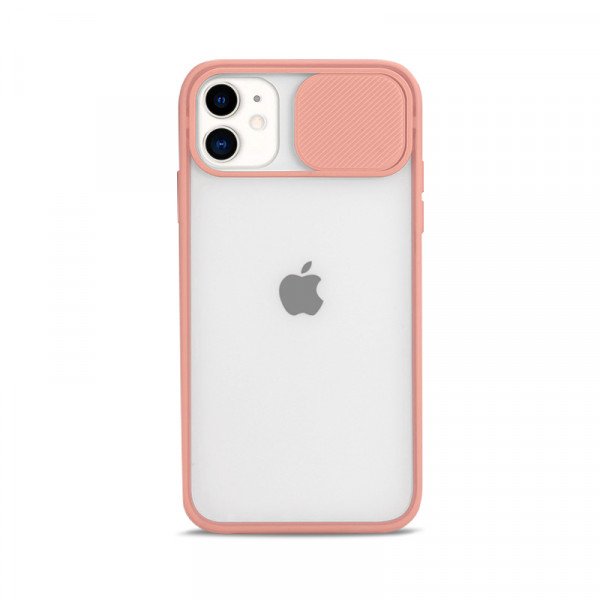 Wholesale Slim Armor Lens Protection Hybrid Case for iPhone 11 6.1 (Pink)